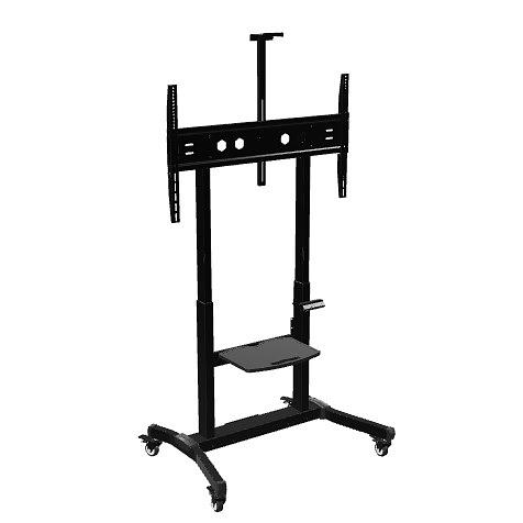 ONKRONTS1991E- черный, моторизированная стойка для телевизора с кронштейном 50"-100", мобильная фото 1