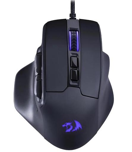 Проводная игровая мышь Bullseye RGB, 12400 DPI, 8 кнопок Redragon (71164) фото 1