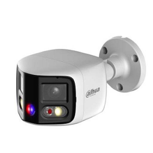 DAHUA DH-IPC-PFW3849SP-A180-E2-AS-PV-0280B Уличная цилиндрическая IP-видеокамера с ИИ и активным сдерживанием 2x 4Мп, 1/2.7” CMOS, моторизованный объектив 2.8мм, видеоаналитика, ИК 25м, LED 25м фото 1