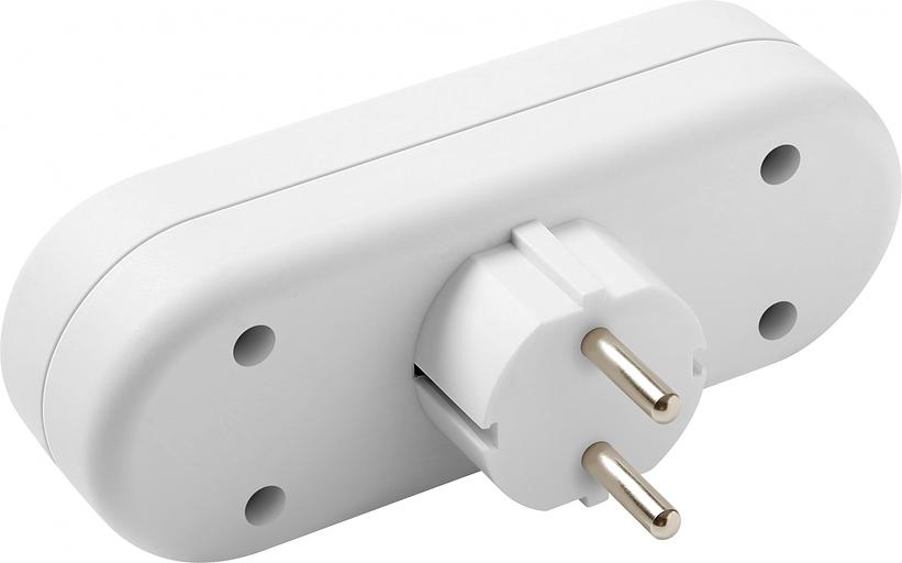 Defender Тройник TA-04 3 розетки, заземление [99108] фото 3