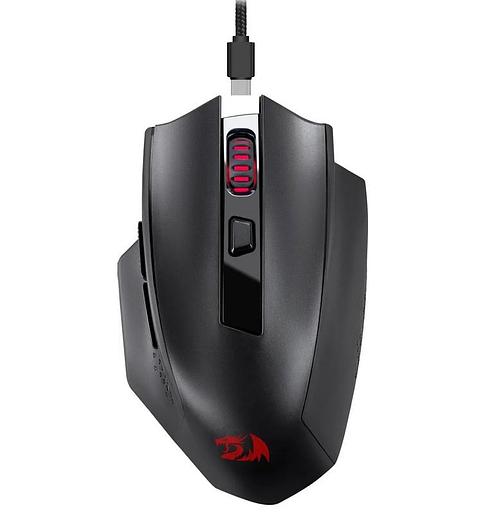 Redragon Беспроводная игровая мышь Woki 26000 DPI, черная, б.п, легкая [71523] фото 3