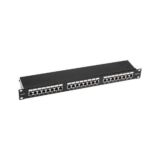 Rexant (02-0041) Панель коммутационная 19", 1U, 24 порта, STP, RJ-45, CAT 5e фото 1