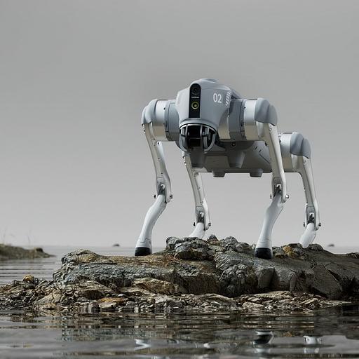 Бионический четырехопорный робот бренда Unitree модели Go2 версии AIR фото 4