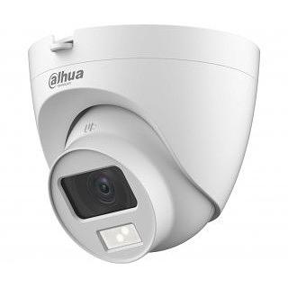 DAHUA DH-HAC-HDW1200CLQP-IL-A-0280B-S6 Уличная турельная HDCVI-видеокамера с интеллектуальной двойной подсветкой 2Мп, объектив 2.8мм, ИК 20м, LED 20м, IP67, корпус: пластик, быстрый монтаж фото 1