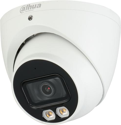 DAHUA DH-HAC-HDW1801TP-IL-A-0280B-S2 Уличная турельная HDCVI-видеокамера с интеллектуальной двойной подсветкой 8Мп, объектив 2.8мм, ИК 40, LED 40м, IP67, корпус: металл фото 1