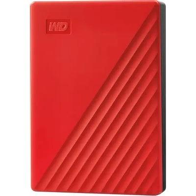Жесткий диск WD USB 3.0 5Tb WDBPKJ0050BRD-WESN My Passport 2.5" красный фото 1