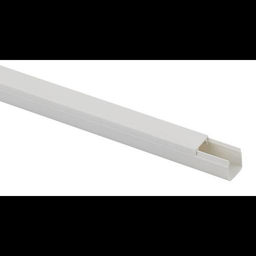 ЭРА Б0031114 Кабель-канал KK-W-12-12 12x12 белый, длина 2 м фото 1