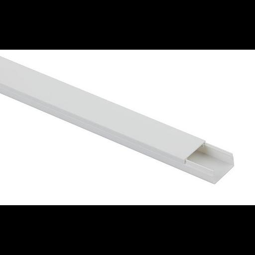 ЭРА Б0031132 Кабель-канал KK-W-20-10 20x10 белый, длина 2 м фото 1