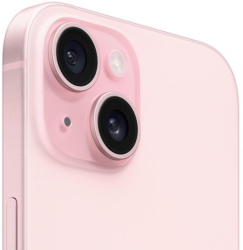 Apple iPhone 15 A3090 256Gb pink 3G 4G 1Sim 6.1" iOS 17 802.11 a/b/g/n/ac/ax NFC GPS MTP73HN/A ИНДИЯ фото 3