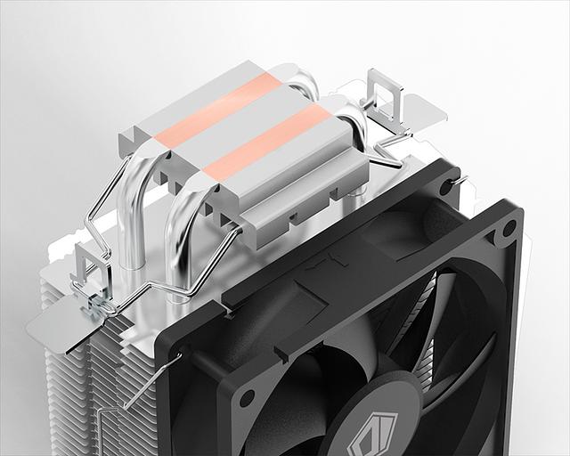 Кулер для процессора ID-COOLING SE-902-SD V3 LGA1700/1200/115X/AM5/AM4 (TDP 100W, 2 тепл.трубки прямого контакта, FAN 92mm) RET (SE-902-SD V3) фото 5