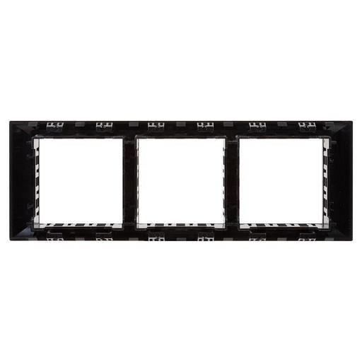 Рамка-суппорт "Avanti" для "In-liner Front", черный, 6 модулей DKC 4402916 фото 1