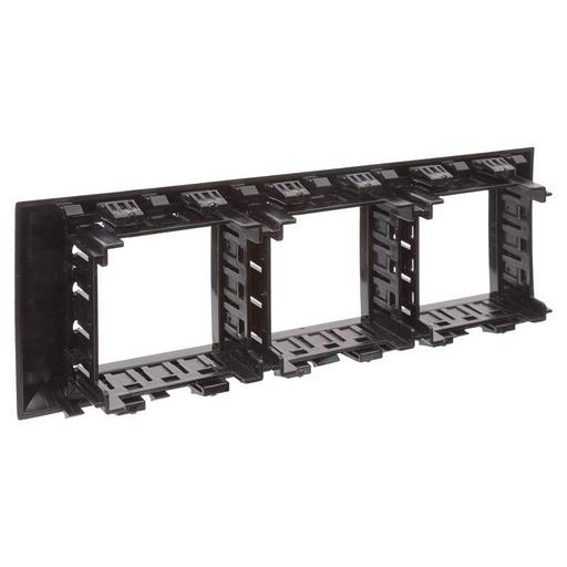 Рамка-суппорт "Avanti" для "In-liner Front", черный, 6 модулей DKC 4402916 фото 2