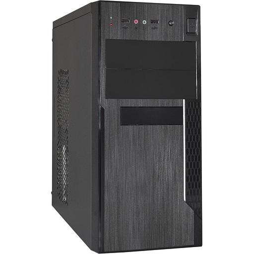 Корпус Minitower ExeGate MA-373X mATX, без БП, 2*USB, аудио, черный фото 1
