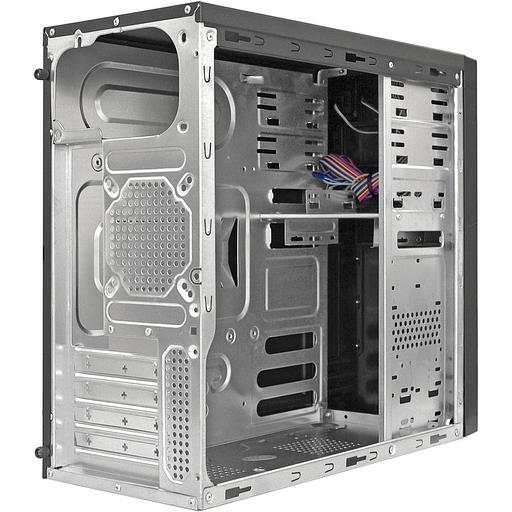 Корпус Minitower ExeGate MA-373X mATX, без БП, 2*USB, аудио, черный фото 2