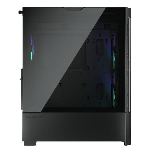 Корпус Cougar Airface RGB Black, 2х140mm + 1x120mm ARGB Fan, ARGB Fan Hub, без БП, черный, ATX фото 3