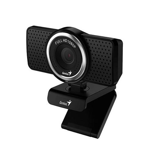 Веб-камера Genius ECam 8000 Black [32200001400] черная, 2Mp, FHD 1080p@30fps, угол обзора 90°, поворотная на 360°, универсальный держатель, USB2.0, кабель 1.5м фото 3