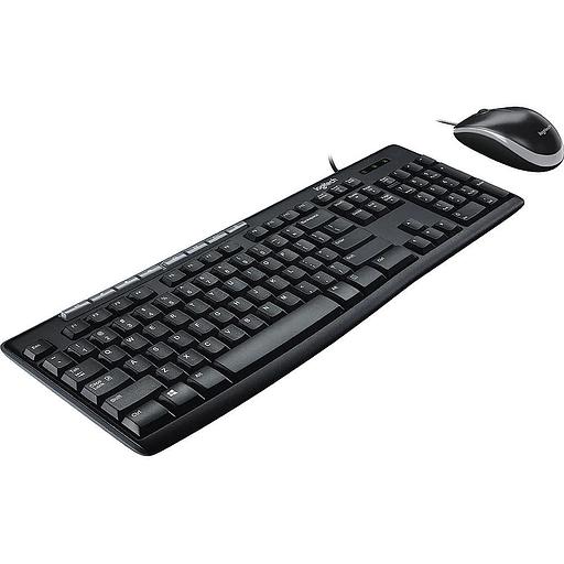 Комплект Logitech Desktop MK200 цвет черный, клавиатура 112 клавиш (8 мультимедиа), USB 1.8м, мышь 1000dpi, USB 1.8м, RTL фото 2