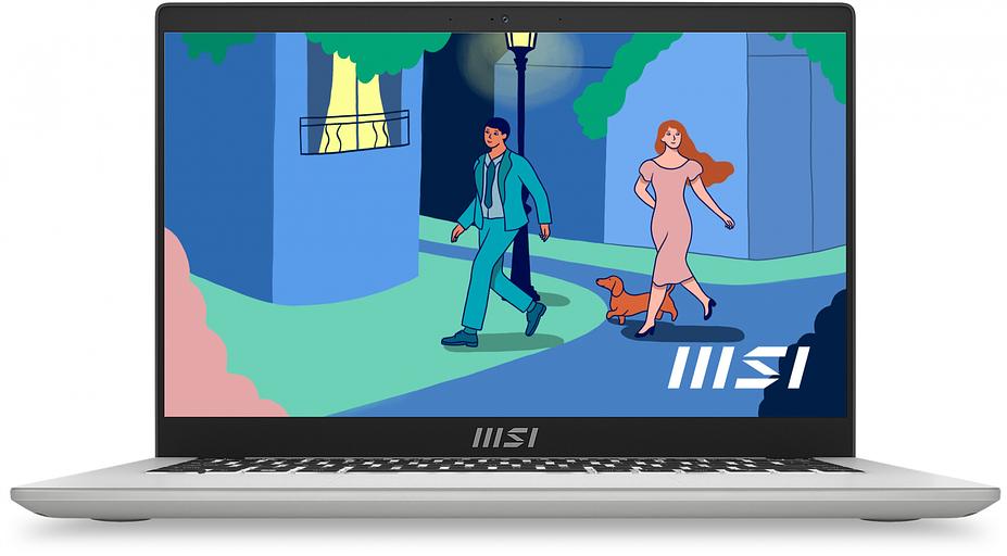 MSI Modern 14 C12MO-690RU [9S7-14J111-690] Silver 14" {FHD i3 1215U/8Gb/SSD256Gb/UHD/Win11 Pro} фото 3
