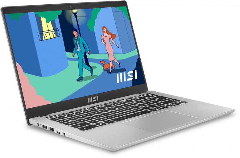 MSI Modern 14 C12MO-690RU [9S7-14J111-690] Silver 14" {FHD i3 1215U/8Gb/SSD256Gb/UHD/Win11 Pro} фото 5