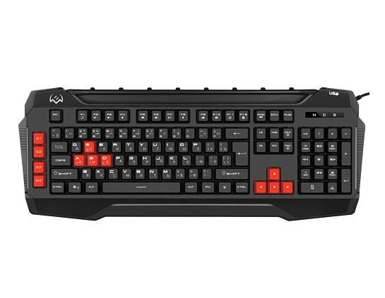 Клавиатура Sven KB-G8800 SV-017675 109 кл, макросы, RGB-подсветка, звук. индикация, USB-порт фото 1