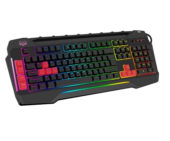 Клавиатура Sven KB-G8800 SV-017675 109 кл, макросы, RGB-подсветка, звук. индикация, USB-порт фото 2