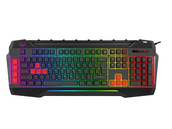 Клавиатура Sven KB-G8800 SV-017675 109 кл, макросы, RGB-подсветка, звук. индикация, USB-порт фото 3