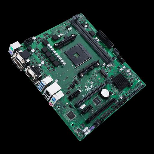 Материнская плата ASUS PRO A520M-C II/CSM, Socket AM5, A620, 2*DDR4, DP+DVI-D+VGA+HDMI, 4xSATA3, Audio, Gb LAN, USB 3.2, USB 2.0, COM port, mATX; 90MB18F0-M0EAYC (PRO A520M-C II/CSM) фото 4