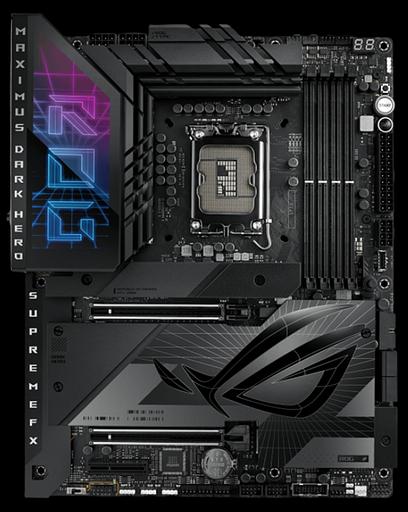 Материнская плата ASUS ROG MAXIMUS Z790 DARK HERO, LGA1700, Z790, 4*DDR5, HDMI, 6xSATA3 + RAID, M2, Audio, Gb LAN, USB 3.2, USB 2.0, ATX;90MB1F90-M0EAY0 (ROG MAXIMUS Z790 DARK HERO) фото 1