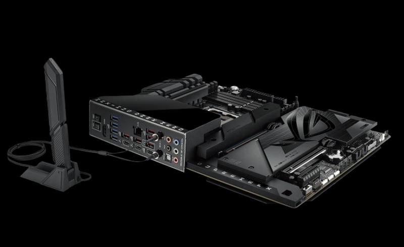 Материнская плата ASUS ROG MAXIMUS Z790 DARK HERO, LGA1700, Z790, 4*DDR5, HDMI, 6xSATA3 + RAID, M2, Audio, Gb LAN, USB 3.2, USB 2.0, ATX;90MB1F90-M0EAY0 (ROG MAXIMUS Z790 DARK HERO) фото 4