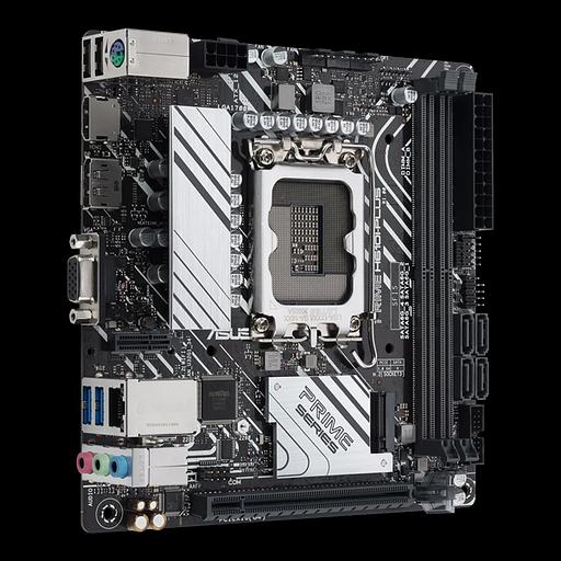Материнская плата ASUS PRIME H610I-PLUS-CSM, LGA1700, B610, 2*DDR5, VGA+DP+HDMI, SATA 6.0, M.2, USB 3.2, USB 2.0, mITX; 90MB1GB0-M0EAYC (PRIME H610I-PLUS-CSM) фото 2