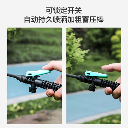 Опрыскиватель садовый помповый Deli DL581105A 5л, регулируемый разбрызгиватель, шланг 1,2м, ремень для переноски фото 2