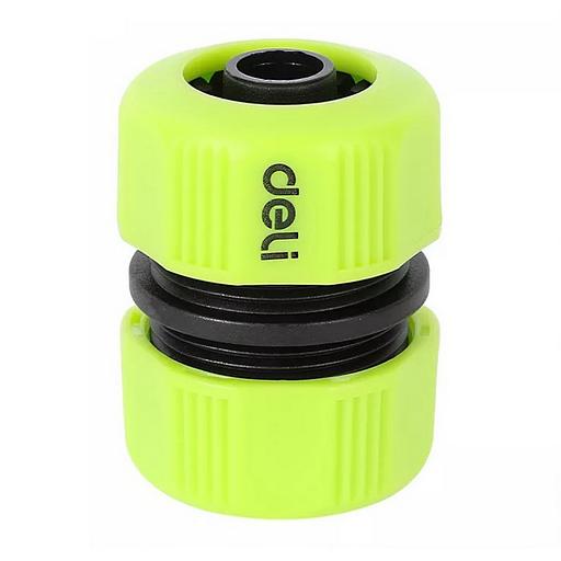 Муфта-соединитель для поливочных шлангов 1/2'' Deli DL8794 ударопрочный пластик фото 1
