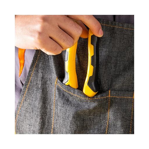 Удлиненные плоскогубцы многофункциональные Deli DL101008 220мм, (зажим/резка/зачистка/обжим), сталь Cr-V, двухкомпонентная рукоять фото 5