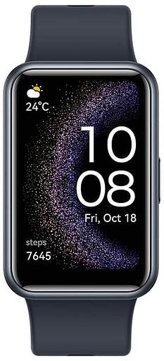 Часы Huawei Watch FIT SE Stia-B39 Starry Black Silicone Strap фото 2