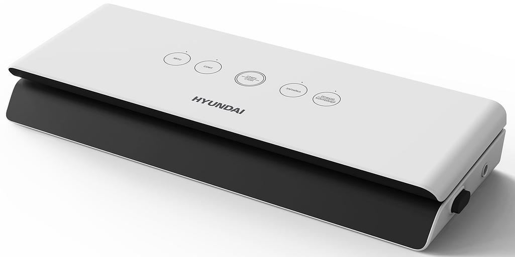 Вакуумный упаковщик Hyundai HY-VA2002 100Вт белый/серый фото 1