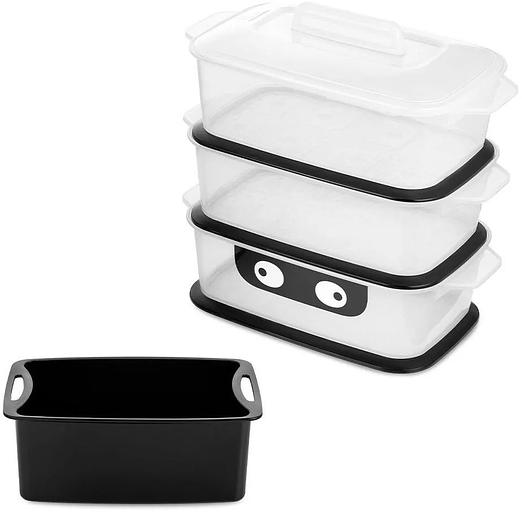 Пароварка Kitfort КТ-4082 3ярус. 800Вт серебристый фото 3