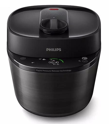 Мультиварка-скороварка Philips HD2151/40 5л 1000Вт черный фото 1