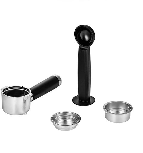 Кофеварка эспрессо Kitfort КТ-783-1 1360Вт бежевый фото 7