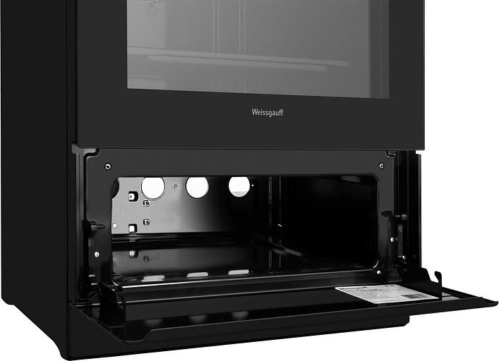 Плита Электрическая Weissgauff WES E2V00 BS черный эмаль (без крышки) фото 8