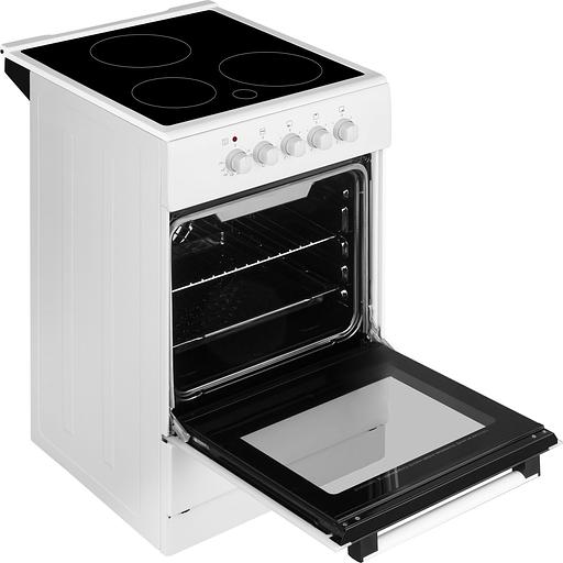 Плита Электрическая Weissgauff WES E2V05 W белый стеклокерамика (без крышки) фото 5