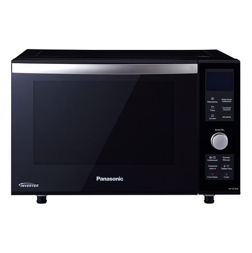 Микроволновая Печь Panasonic NN-DF383BZPE 23л. 1070Вт черный/голубой фото 2