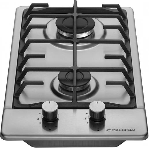 Газовая варочная поверхность Maunfeld EGHS.32.6CS/G нержавеющая сталь фото 3