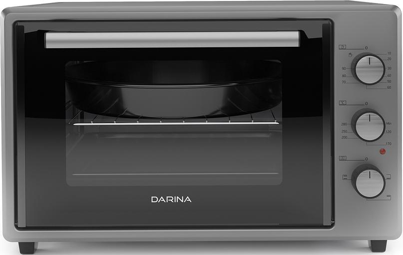 Мини-печь Darina UB NDE 37 701 Gr 37л. 1400Вт серый фото 1