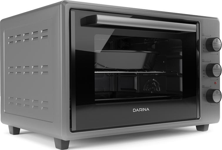 Мини-печь Darina UB NDE 37 701 Gr 37л. 1400Вт серый фото 3