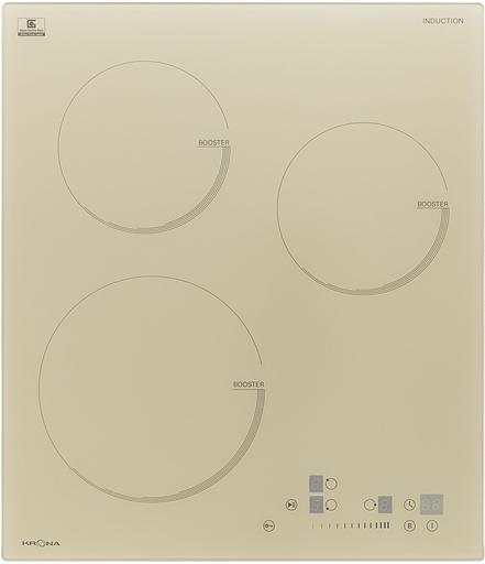 Индукционная варочная поверхность Krona VENTO 45 IV слоновая кость фото 1