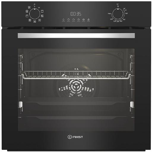 Духовой шкаф Электрический Indesit IFE 4841 J BL черный фото 1