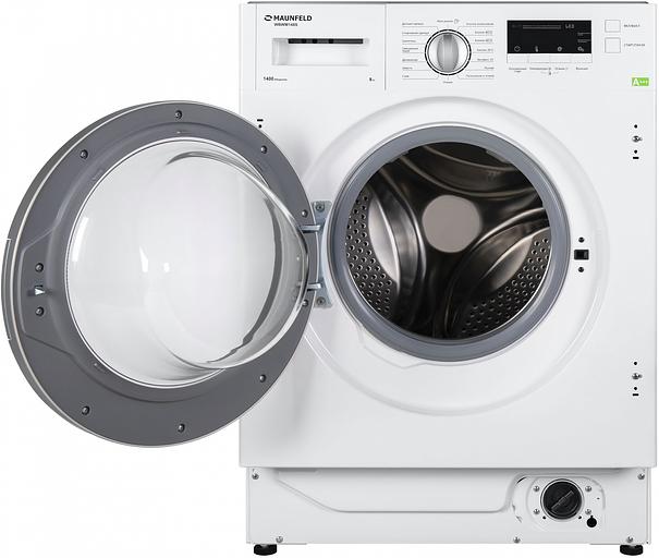 Стиральная машина Maunfeld MBWM148S класс:A+++ загрузка до 8кг отжим:1400об/мин белый фото 2