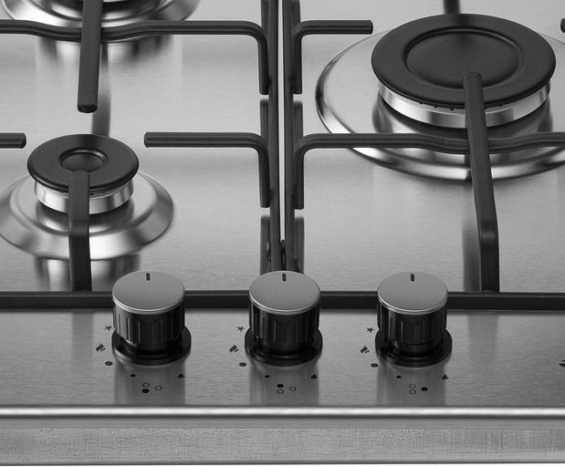 Газовая варочная поверхность Maunfeld EGHS.43.3STS-ES нержавеющая сталь фото 7