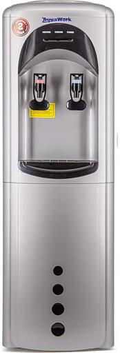 Кулер Aqua Work 17LDR напольный электронный серебристый/черный фото 1