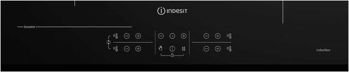 Индукционная варочная поверхность Indesit IB 41B60 BF черный фото 2